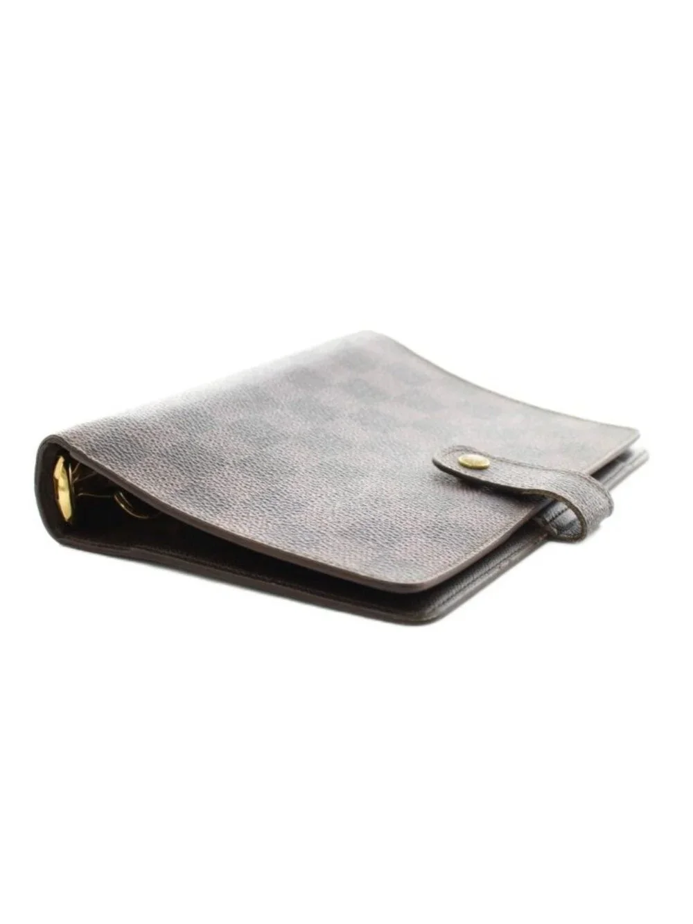 Louis Vuitton Damier Ebene Agenda MM Notebook Case Brown